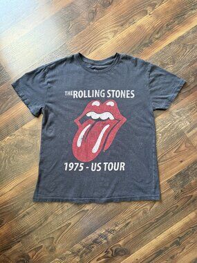 Rolling Stones "1975 US Tour" Women's T-Shirt - Size M